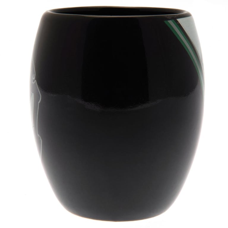 Harry Potter Slytherin Crest Ceramic Oval Shaped Black Mug
