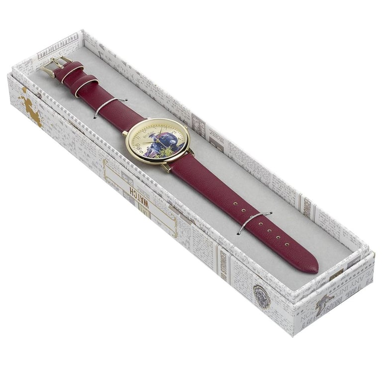 Harry Potter Hogwarts Express Gold Plated Ladies Analogue Watch