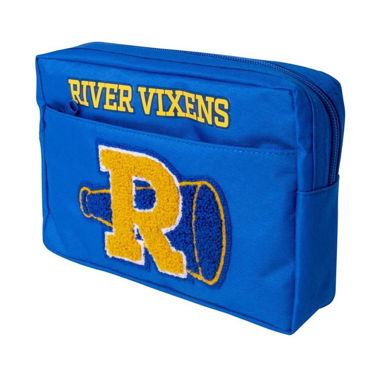 Riverdale Multi Pocket Pencil Case - River Vixens Cheerleading Squad Logo Storage Organizer