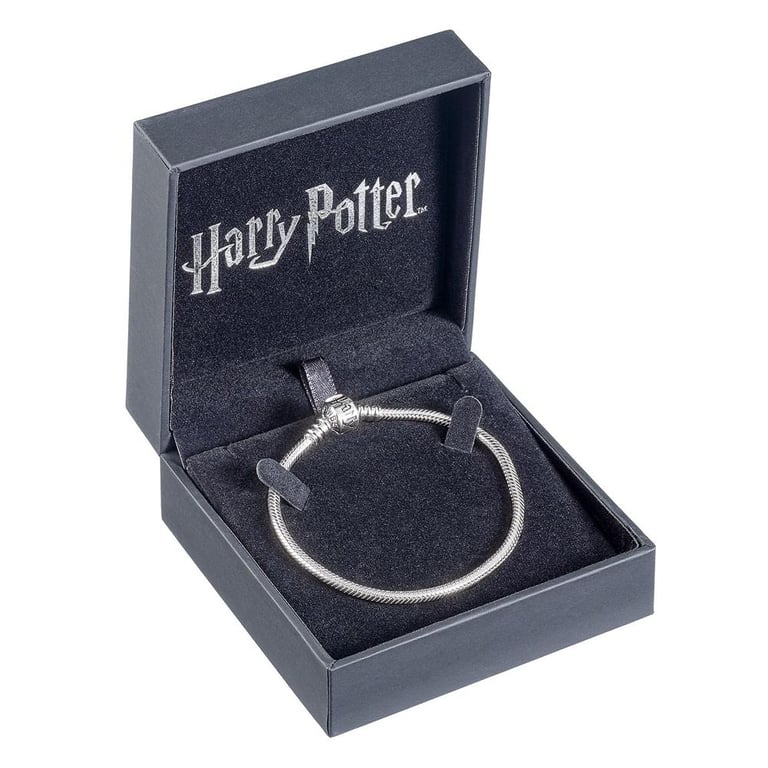 Harry Potter Sterling Silver Charm Bracelet with Branded Clasp