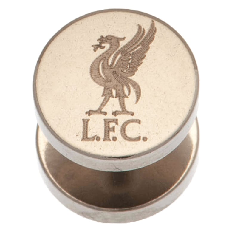 Liverpool FC Stainless Steel Liverbird Stud Earring