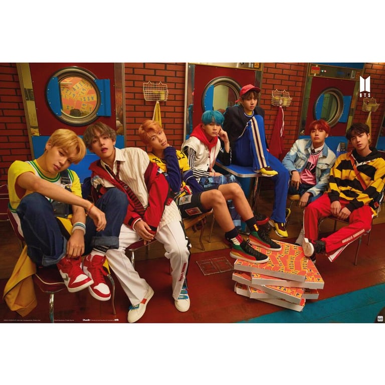BTS Maxi Poster - High Resolution Artwork on Gloss Paper