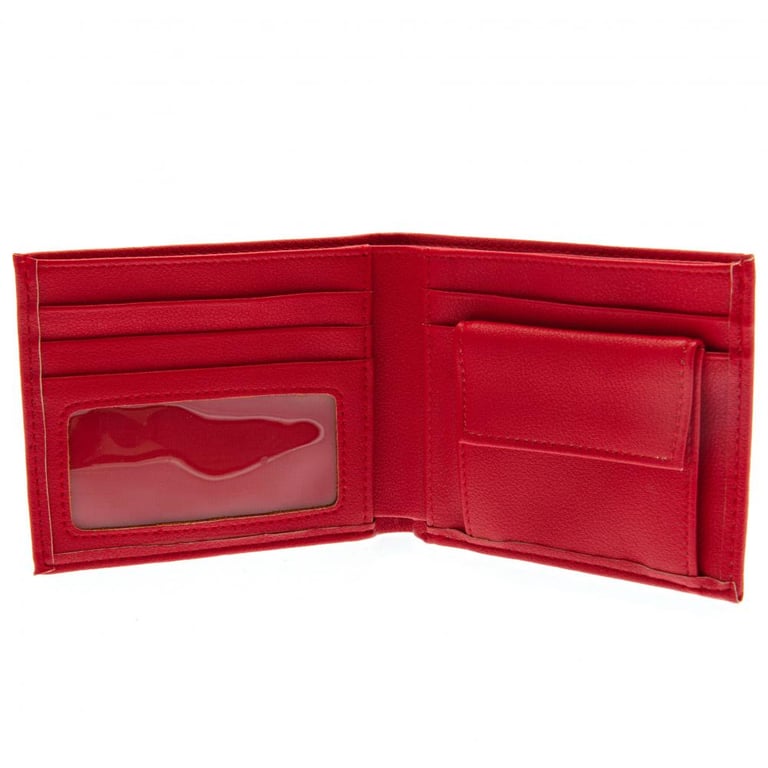 Liverpool FC This Is Anfield Retro Club Crest PU Leather Wallet