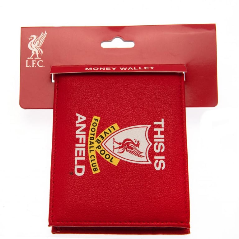 Liverpool FC This Is Anfield Retro Club Crest PU Leather Wallet