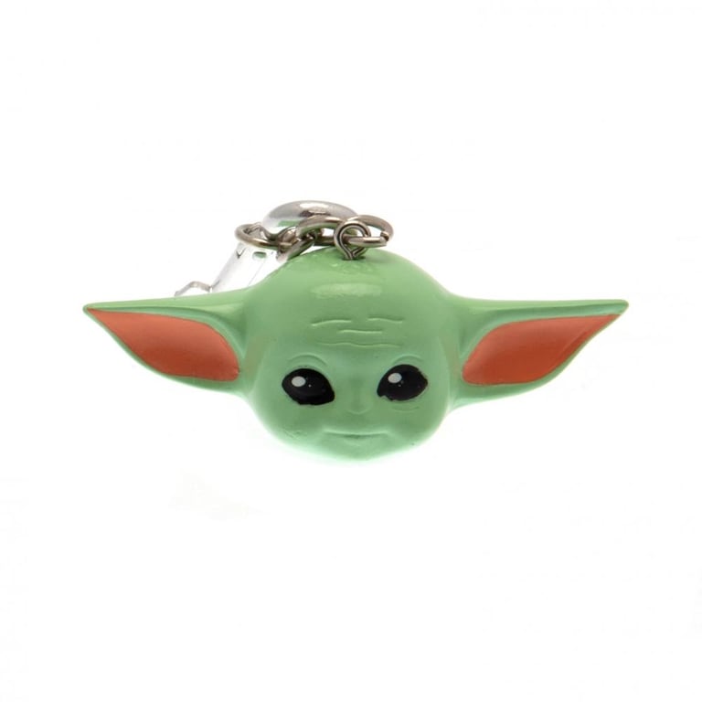 The Child 3D Polyresin Star Wars Keyring with Chain and Carabiner Clip - Mandalorian Collectible Keychain