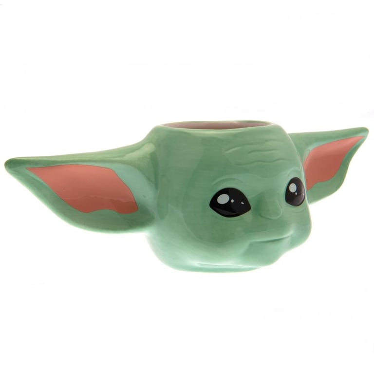 Star Wars The Mandalorian 3D Sculpted Ceramic Kiln Fired Mug - The Child