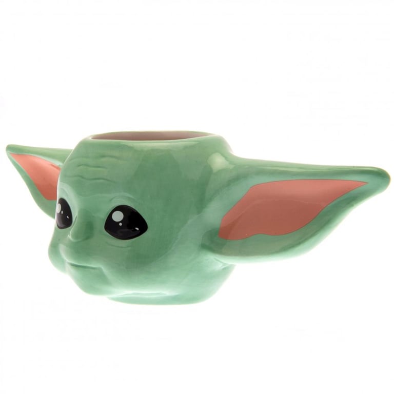 Star Wars The Mandalorian 3D Sculpted Ceramic Kiln Fired Mug - The Child