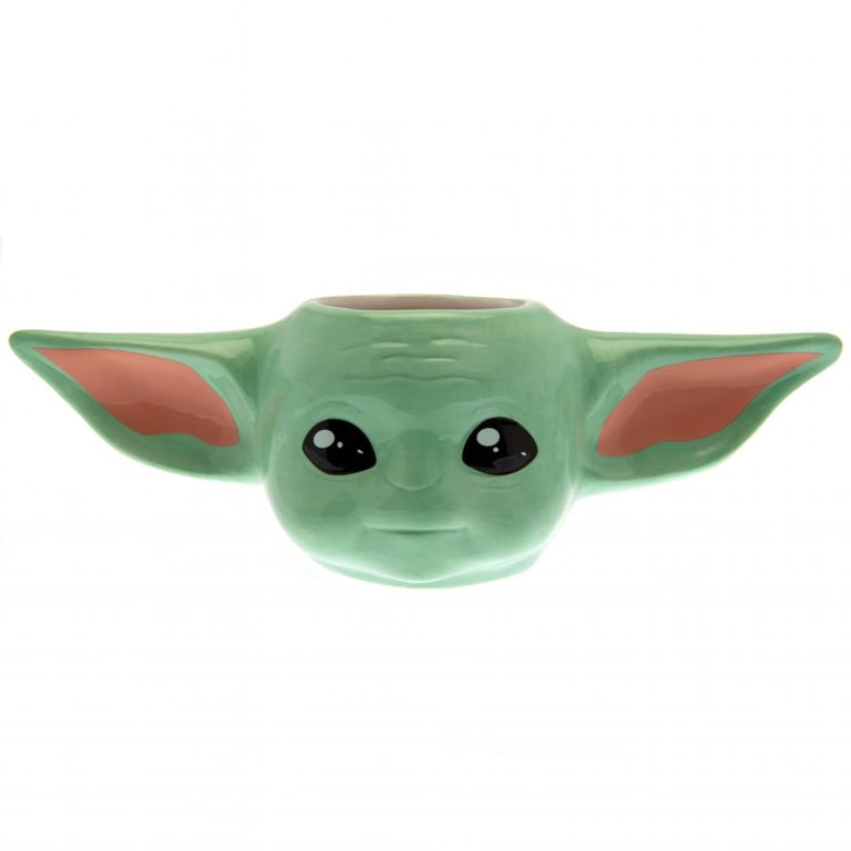 Star Wars The Mandalorian 3D Sculpted Ceramic Kiln Fired Mug - The Child