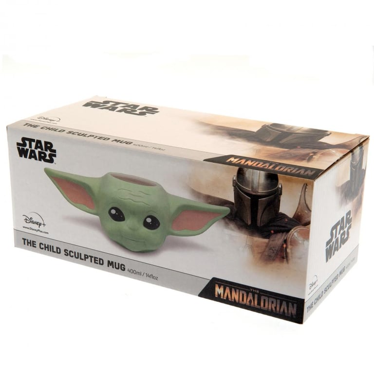 Star Wars The Mandalorian 3D Sculpted Ceramic Kiln Fired Mug - The Child