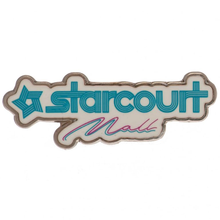 Strancourt Mall Enamel Pin Badge - Vintage Style Stranger Things Merchandise