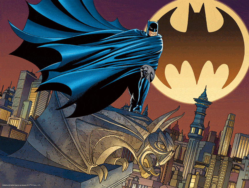 Batman 500pc 3D Moving Image Puzzle - Home Decor