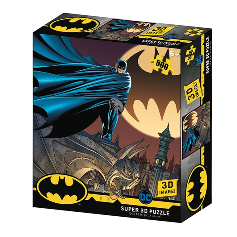 Batman 500pc 3D Moving Image Puzzle - Home Decor