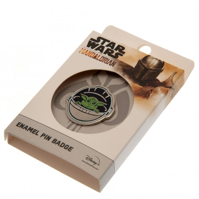 Star Wars The Mandalorian Grogu Enamel Pin Badge - Collectible Asset Pod Design