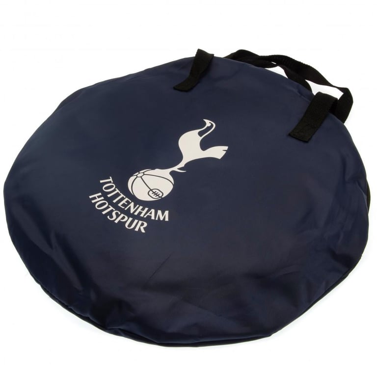 Tottenham Hotspur FC Pop Up Target Goal - Portable Football Training Target with Ground Pegs and Carry Bag