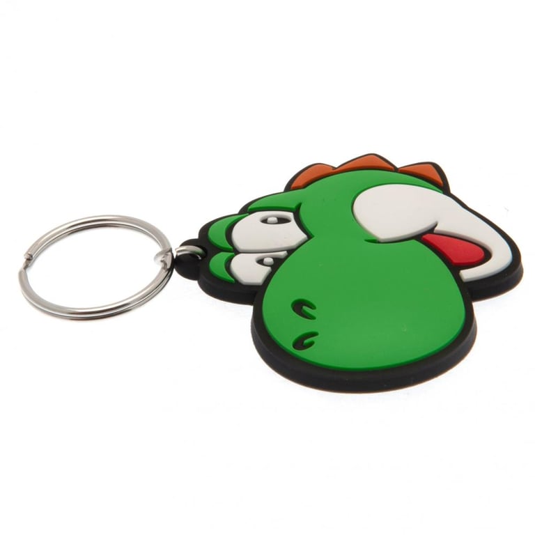 Super Mario Yoshi PVC Keychain - Bright, Colourful and Highly Detailed Collectible Keyring