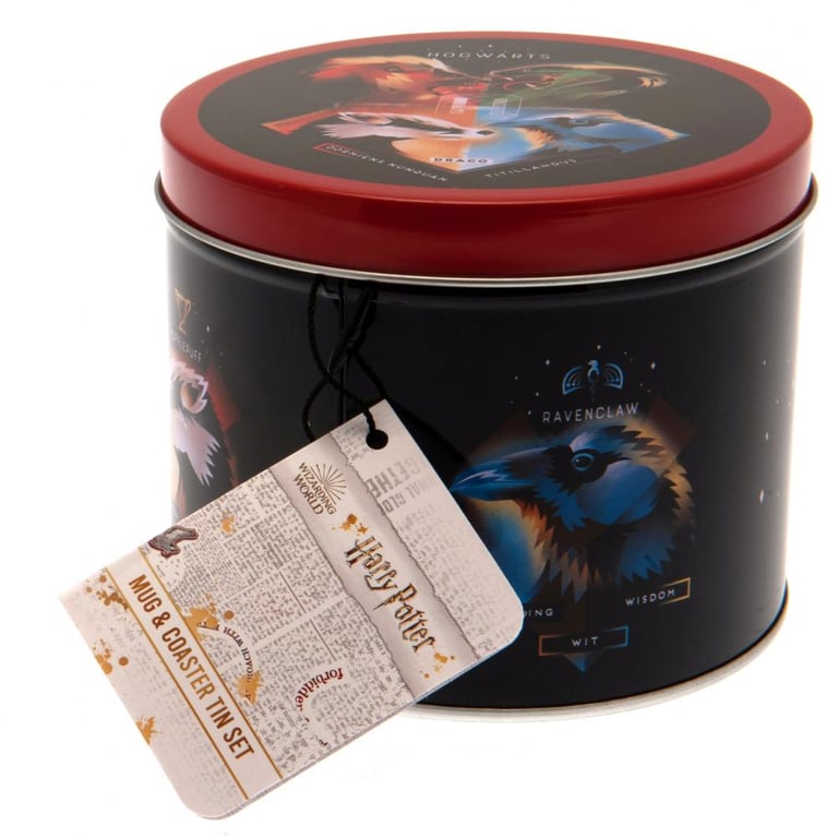 Harry Potter Gift Tin - Ceramic Mug & Cork Coaster Set