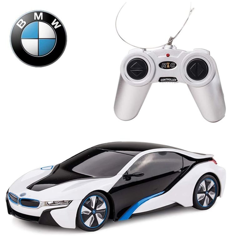BMW i8 1:24 Scale Radio Controlled Car with Spring Suspension and Multi Direction Driving