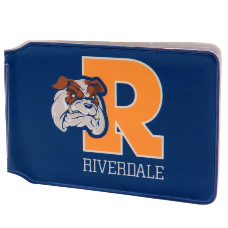 Riverdale 2-Pocket PVC Folding Card Holder - Compact Travel Multi-Purpose Case