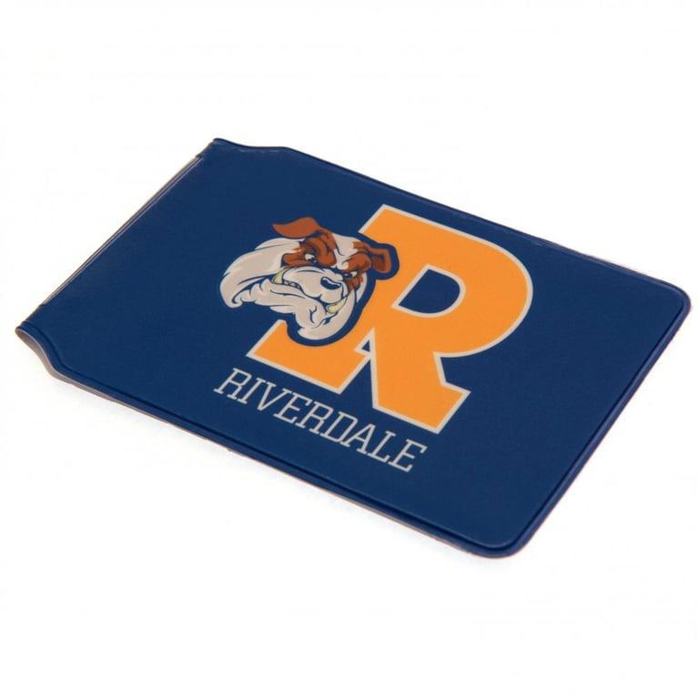 Riverdale 2-Pocket PVC Folding Card Holder - Compact Travel Multi-Purpose Case