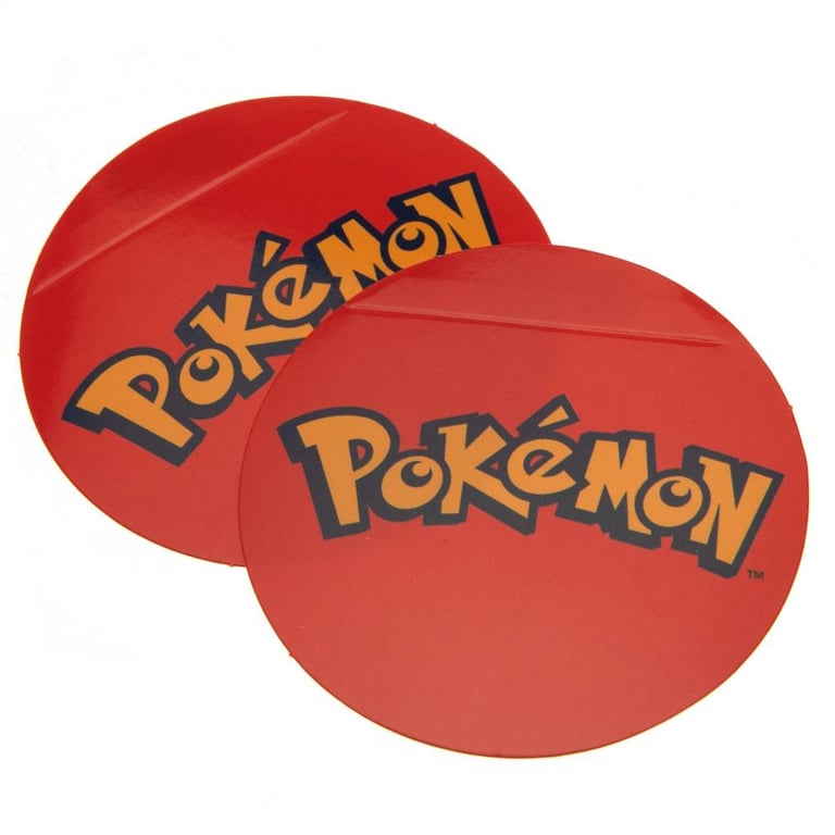 Pokmon Gift Wrap - Vibrant Orange Wrapping Paper & Customizable Tags