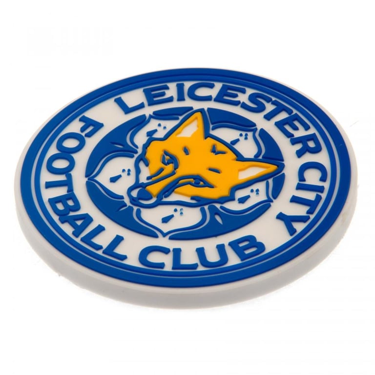 Personalised 3D Leicester City FC Fridge Magnet - Durable PVC Design