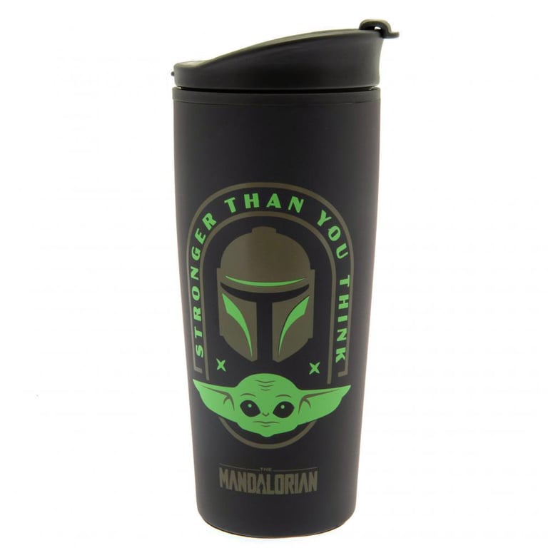 Star Wars Mandalorian Metal Double-Walled Thermal Travel Mug