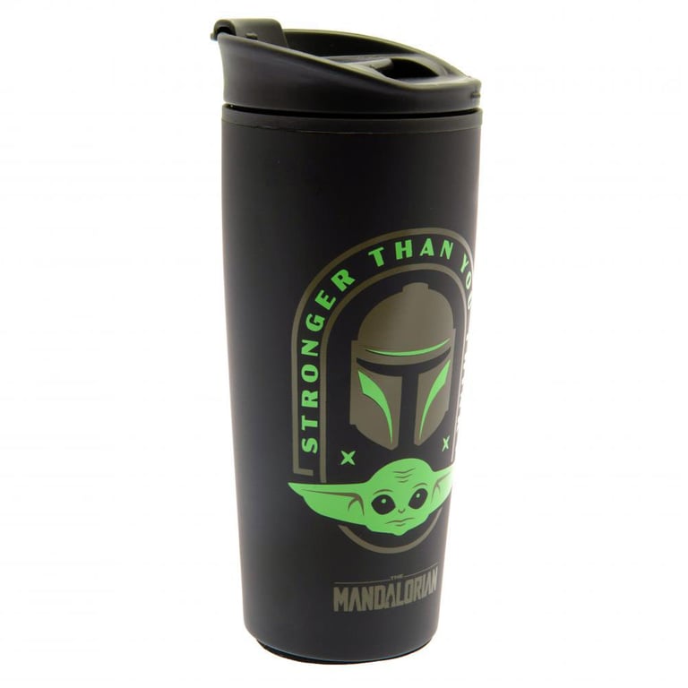 Star Wars Mandalorian Metal Double-Walled Thermal Travel Mug