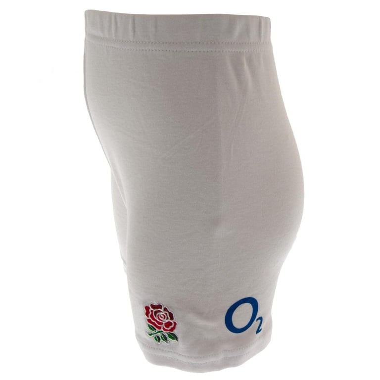 England RFU Home Kit Baby Set - Soft Cotton Design with Crest Embroidery