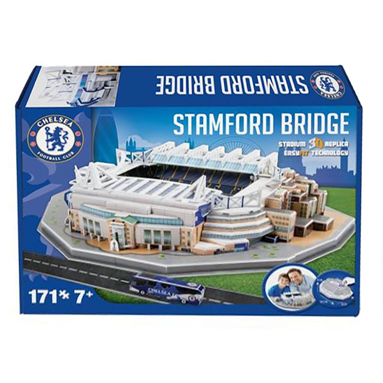 Chelsea FC 171-Piece Stamford Bridge Stadium Replica Puzzle for Home Decor and Kids Activity