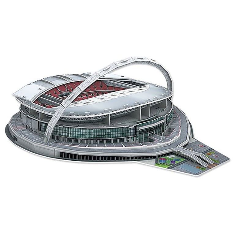 Wembley 89pc 3D Stadium Puzzle Replica for Home Decor and Sports Fans Aged 7 Years