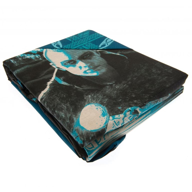 Assassin s Creed Valhalla Double Duvet Set - 52 Polyester, Multi Logo Design, Machine Washable