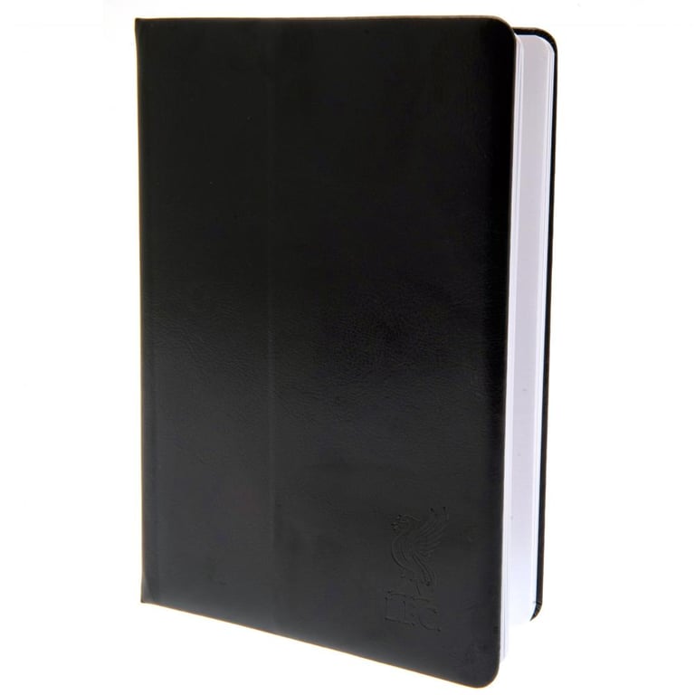 Liverpool FC Embossed Crest A5 Notebook - Ruled Pages & Bookmark Included