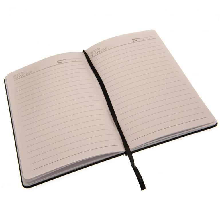 Liverpool FC Embossed Crest A5 Notebook - Ruled Pages & Bookmark Included