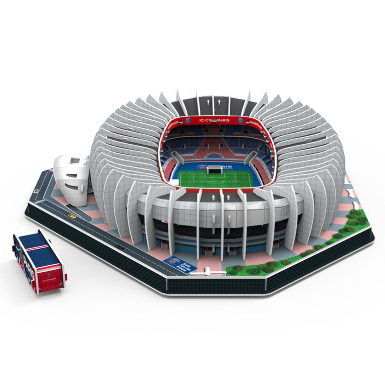 Paris Saint Germain FC 137-Piece 3D Park des Princes Stadium Puzzle