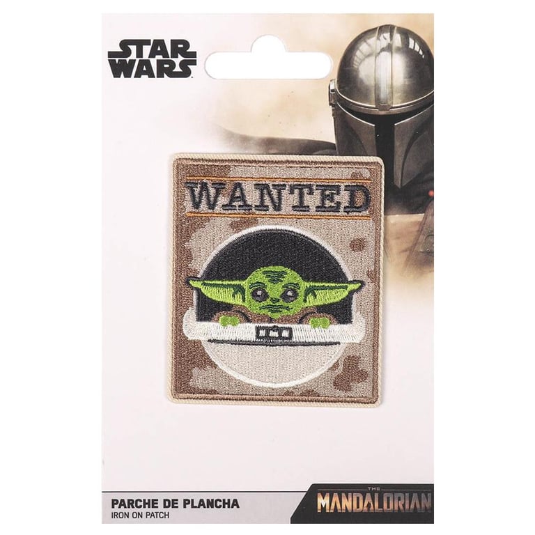 Star Wars The Mandalorian Iron-On Patch Featuring The Child in Asset Pod