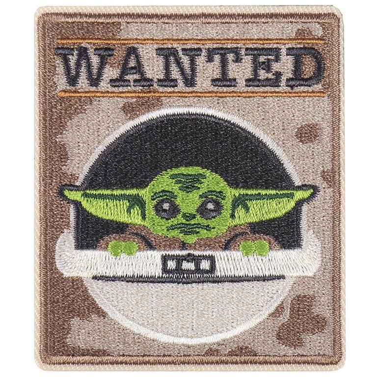 Star Wars The Mandalorian Iron-On Patch Featuring The Child in Asset Pod