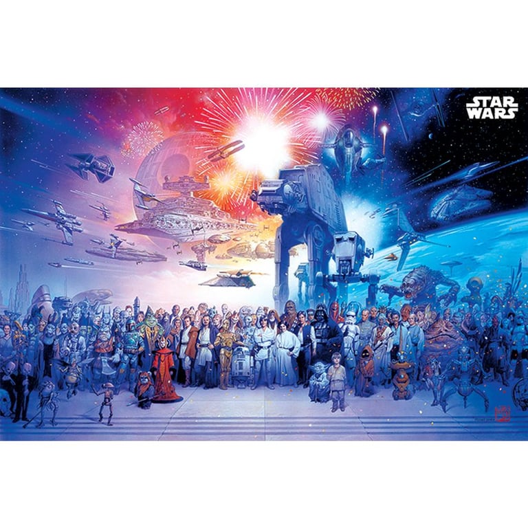 Star Wars Poster Universe 69 - High Resolution Rolled Maxi Poster on Gloss Paper