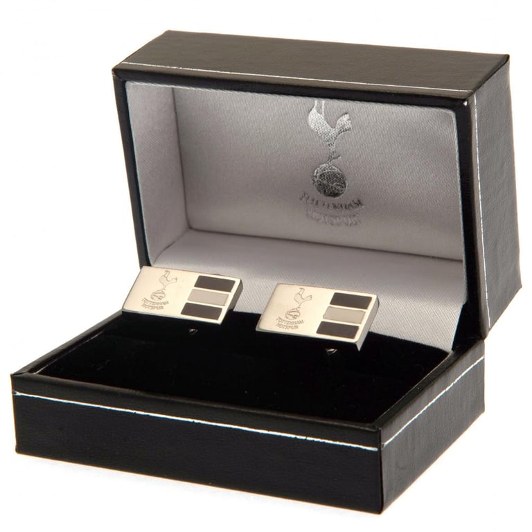 Tottenham Hotspur FC Engraved Stainless Steel Chrome Cufflinks