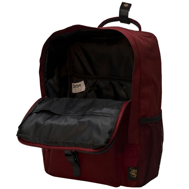 Harry Potter 9 & 3 Quarters Premium Burgundy Backpack - Magnetic Buckle and Wipe Clean Design