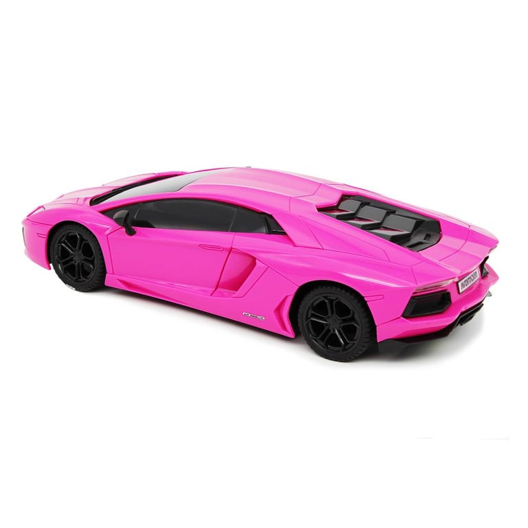 Lamborghini Aventador 1:24 Scale Radio Controlled Car - High Detail LED Headlights & Spring Suspension