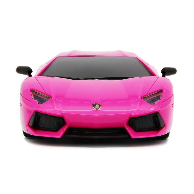 Lamborghini Aventador 1:24 Scale Radio Controlled Car - High Detail LED Headlights & Spring Suspension