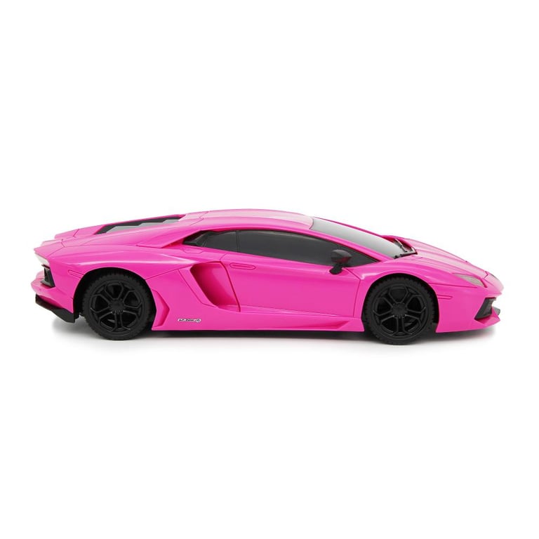 Lamborghini Aventador 1:24 Scale Radio Controlled Car - High Detail LED Headlights & Spring Suspension