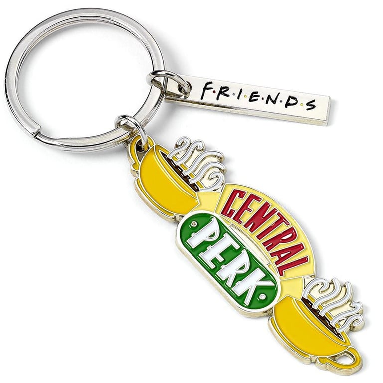 Central Perk Metal Die Stamped Charm Keyring