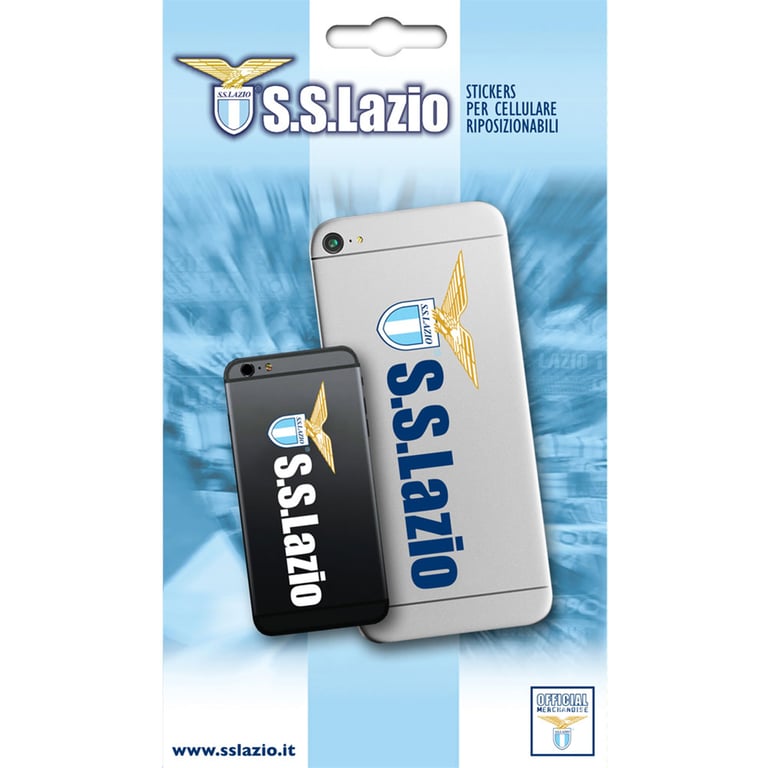 Lazio Crest Universal Phone Sticker - High Quality, Removable & Repositionable Tech Accessory