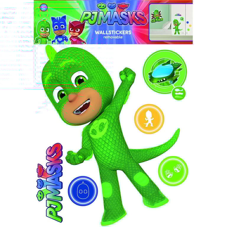 PJ Masks A3 Gekko Removable Wall Sticker