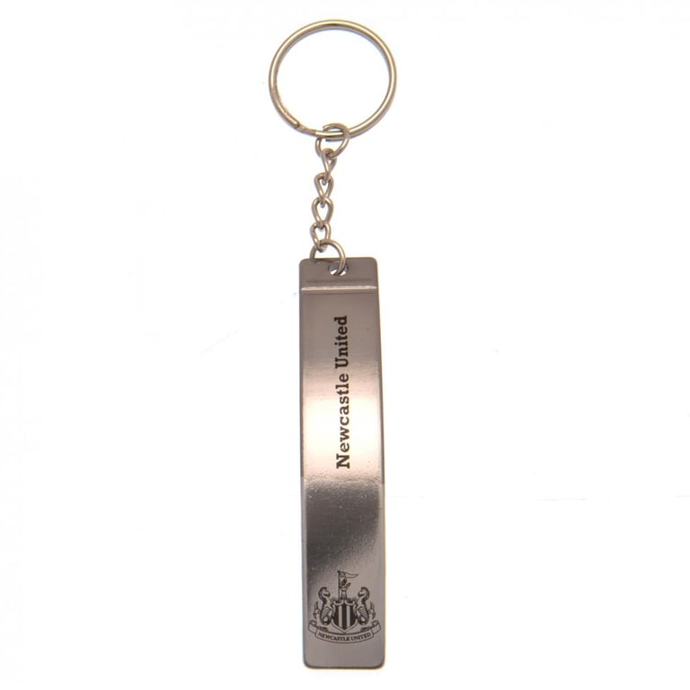Newcastle United FC Sleek Metal Alloy Bottle Opener Keyring
