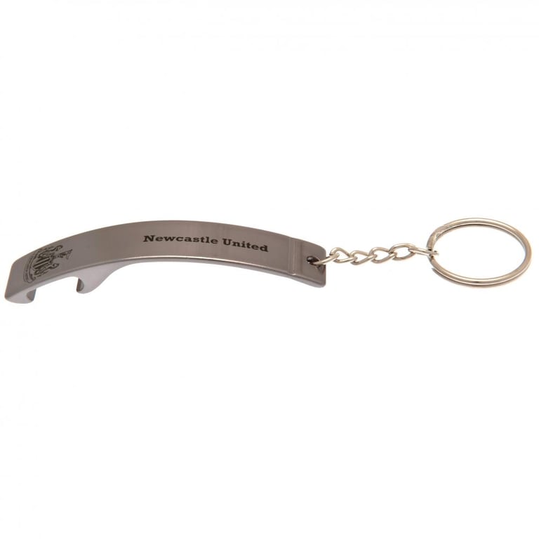 Newcastle United FC Sleek Metal Alloy Bottle Opener Keyring