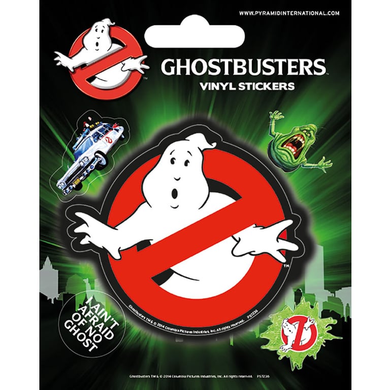Ghostbusters Vinyl Stickers - High Quality Gloss Finish Decorations