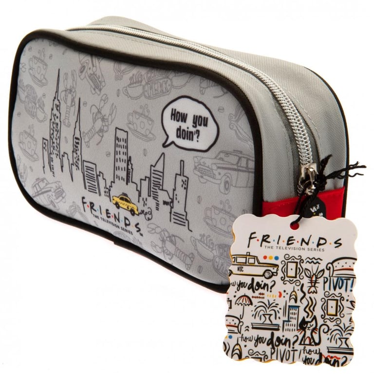 Central Perk Graphic Pencil Case - Stationery Storage and Organization