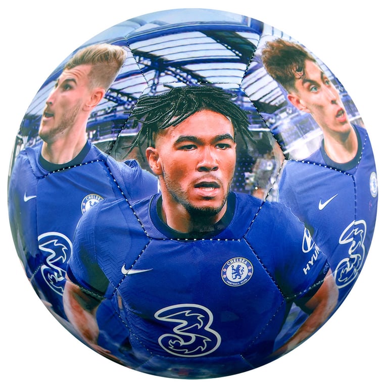 Chelsea FC Players Photo Football - High Spec Digital Print Featuring 2020-21 Premier League Squad Stars